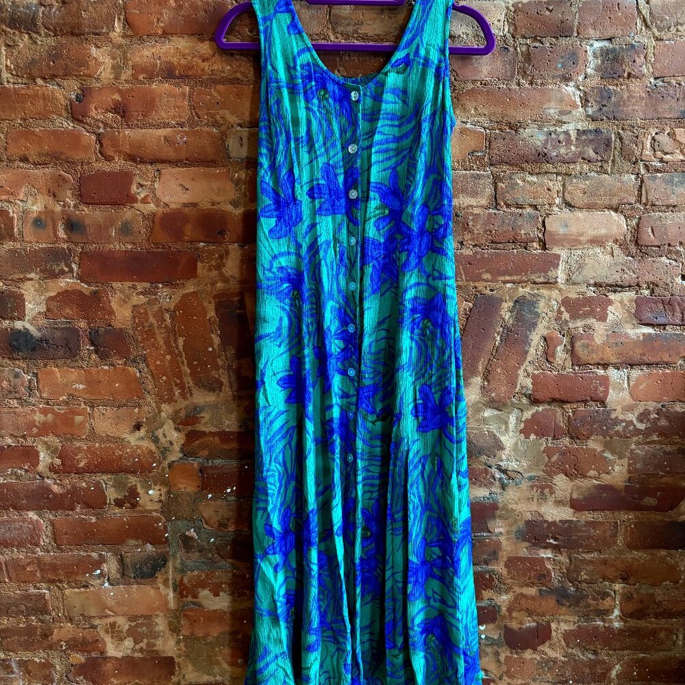 Summery, flowy, floral sundress by Dress Barn